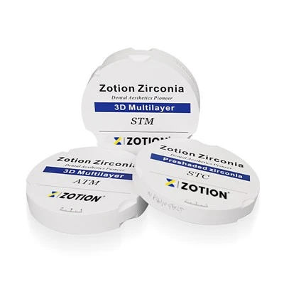 zubni cirkonski uložak Višeslojni cirkonski disk